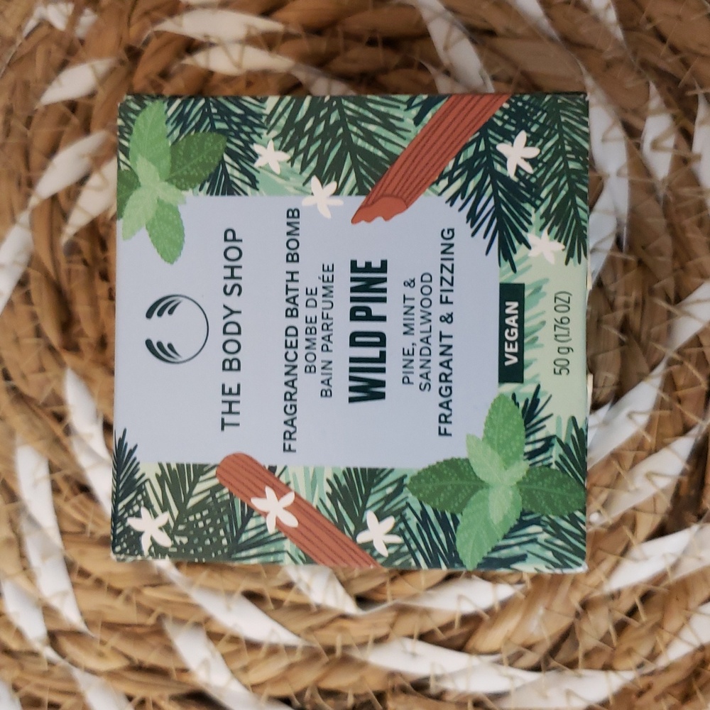 🆕The Body Shop Fragrance Bath Bomb WILD PINE vegan 50 g / 1.76 oz